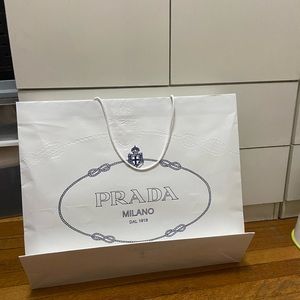 Prada shopping bag